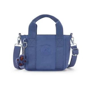 【KIPLING】經典靛藍手提側背兩用包-JAYLA MINI