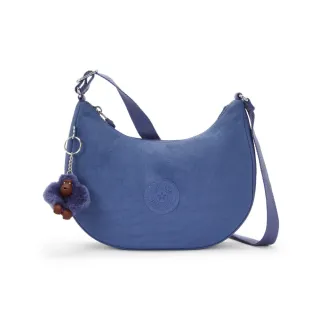 【KIPLING】經典靛藍彎月形側背包-BELLS