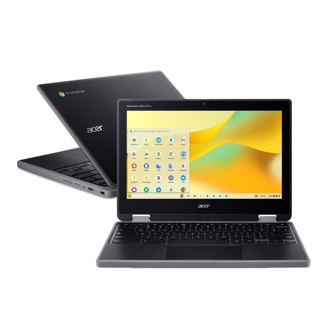 【Acer 宏碁】Chromebook Spin 311 11.6吋八核 觸控筆電-黑(R724T-K7LB/Media TeK Kompanio 528/8G/64G)