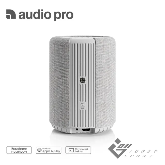 【Audio Pro】A10 MKII WiFi 無線藍牙喇叭(Wifi 藍牙 喇叭 音響 Spotify Apple Home 軌道燈)