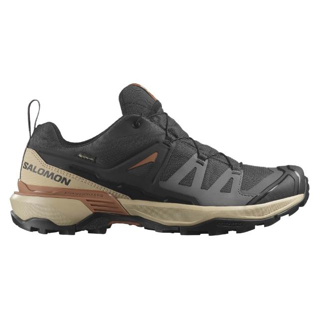 【salomon】X ULTRA 360 GORE-TEX 男款 低筒登山鞋 幻影灰/焦糖咖啡