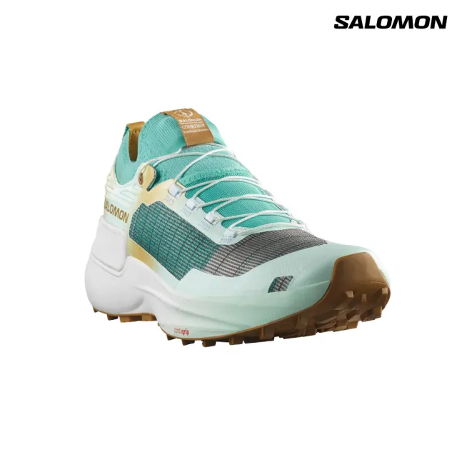 【salomon】S/LAB GENESIS LIMITED COURTNEY EDITION 2 野跑鞋 瀑布綠/白/峽谷棕