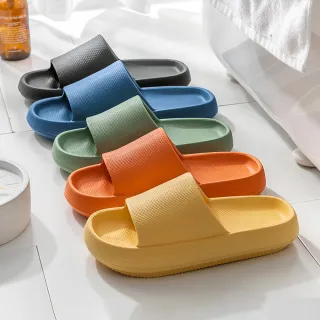 【DREAMCATCHER】厚底拖鞋(踩屎感/室內拖鞋/麻糬拖鞋/防滑拖鞋)