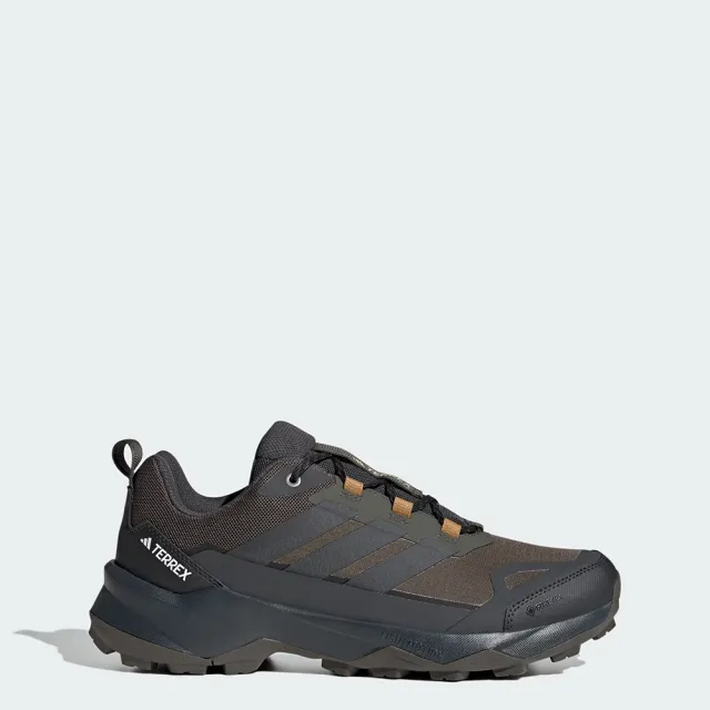 【adidas 愛迪達】Terrex Skychaser AX5 GTX 男 越野鞋 防水 深橄欖綠(JQ2213)