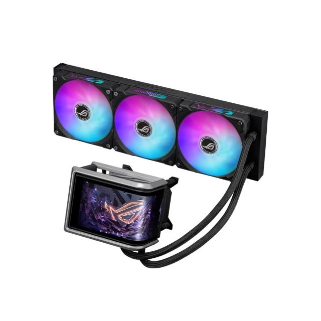 【ASUS 華碩】ROG Ryuo IV 360 ARGB 水冷散熱器 - 黑(ROG-RYUO-IV-360-ARGB)
