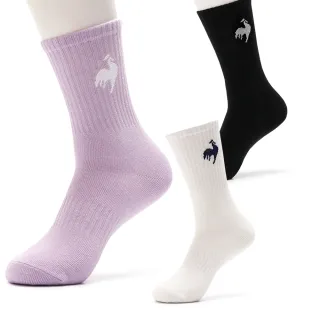【LE COQ SPORTIF 公雞】中筒襪 男女款 3色 LWW03222