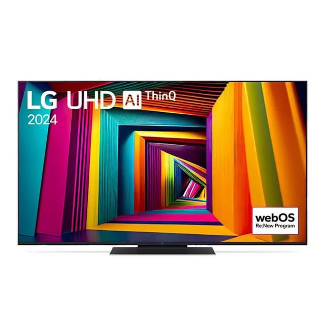 LG樂金 55UT9150PTA 55吋 4K UHD 電視，提供 3840 x 2160 高解析度影像與倍頻循序掃描技術，支援聯網功能及環繞音效。機身尺寸 1236 x 756 x 260mm（含底座），重量 19.9kg，配備 3 組 HDMI 端子及 2 組 USB 插槽，支援數位接收及 4K 高畫質輸出，電源 110V，享 2 年保固。基本安裝包含舊機回收，規格以原廠公告為準。 