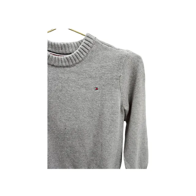 【TOMMY HILFIGER】保暖圓領設計多種尺寸可選 兒童款 針織衫 xl號建議成人60kg以下
