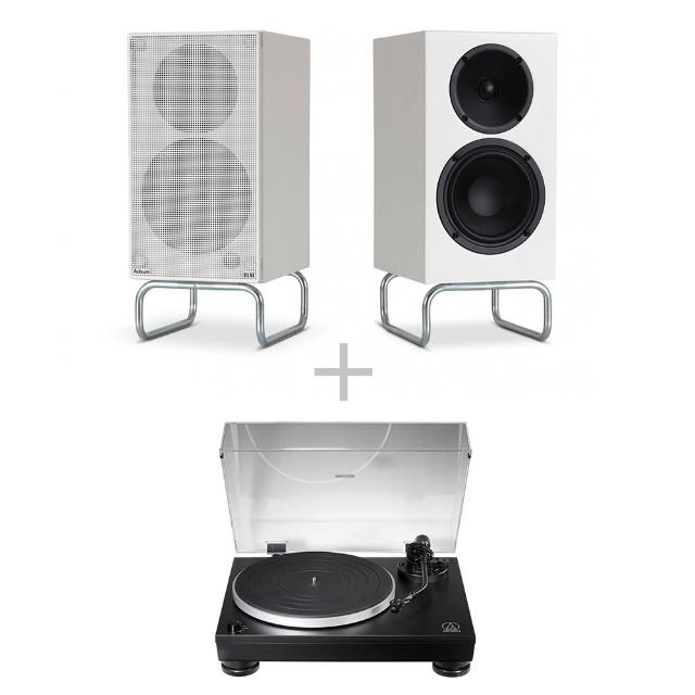 ELAC DCB41-DS 主動式喇叭 + AT-LP5X 直接驅動式 黑膠唱盤