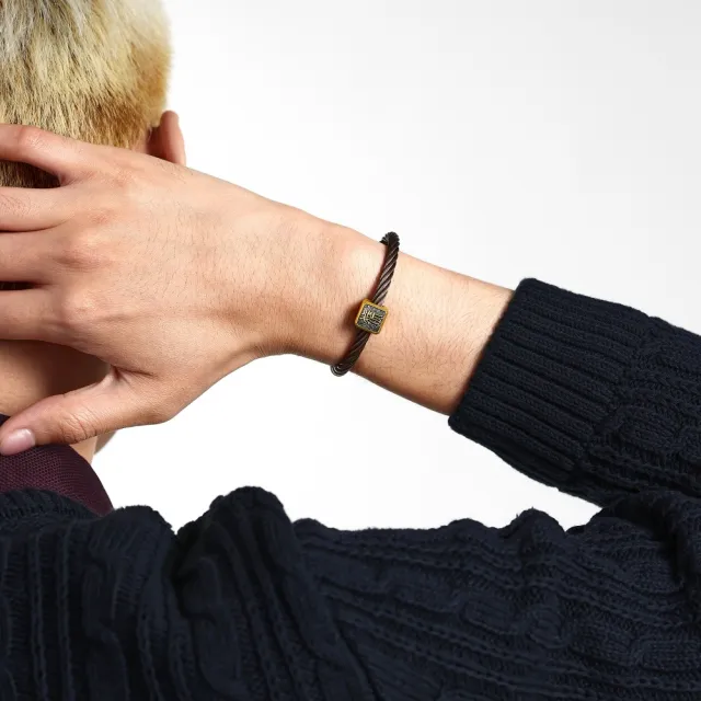 【點睛品】Charme XL 酷黑十二生肖 黃金串珠(任選)