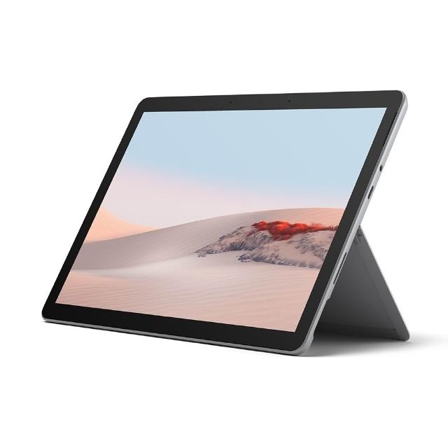 Microsoft Surface Go 2 是一款輕巧的 10.5 吋二合一平板電腦，搭載 Intel Core m3-8100Y 處理器、8GB LPDDR3 記憶體，以及 PixelSense IPS 觸控螢幕（1920x1280 解析度），適合日常辦公與娛樂。銀色機身僅 0.544kg，內建 3500mAh 電池、Wi-Fi 6 與藍芽 5.0、5MP 前後鏡頭，支援 Windows 11 Home。外觀 9 成新以上，可能有輕微刮傷或使用痕跡，不含 Office 軟體與額外配件（如鍵盤、觸控筆），但贈原廠鍵盤（非全新，有整新痕跡）、無線滑鼠及鋼化膜（贈品隨機，送完為止）。硬碟為固態儲存，無光碟機與讀卡機，I/O 埠 N/A，無指紋辨識。支援 4G 上網（非通話功能，涵蓋範圍依地區）。保固 6 個月，NCC CCAM20LP0270T8 認證，BSMI R31264 許可。介意瑕疵者請慎購，輕鬆升級生產力！