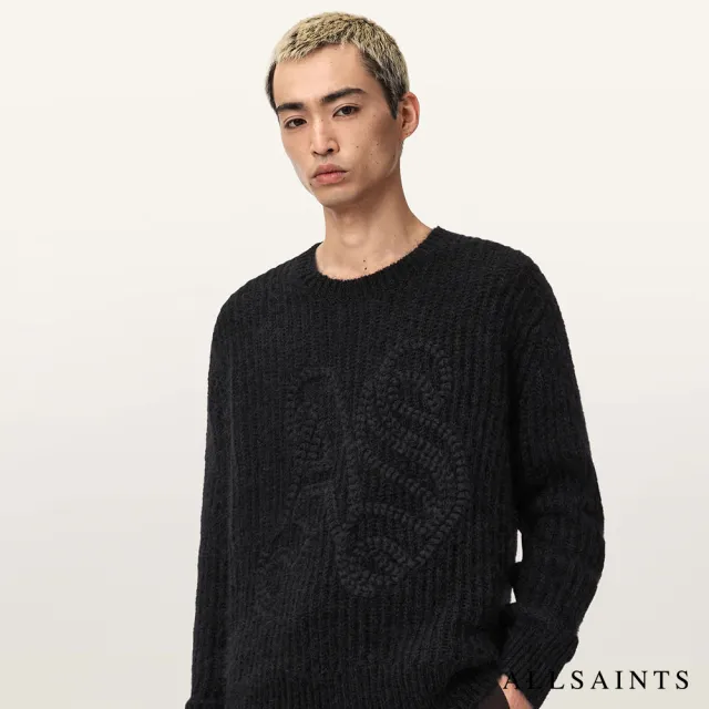 【ALLSAINTS】CHAINY 寬鬆羊毛針織上衣 M051KE (寬鬆版型)