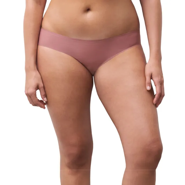 【Chantelle 仙黛爾】Soft Stretch.涼感透氣低腰三角無痕女內褲 黑膚粉膚可選.26430_0WU(超強彈力包覆)