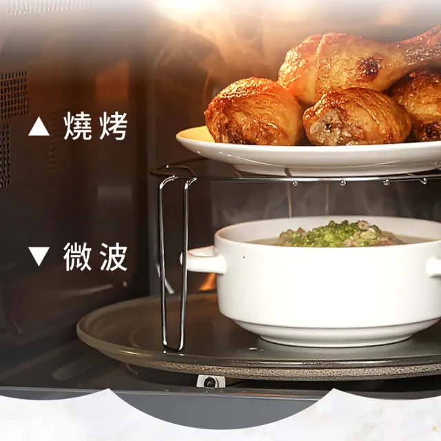 【HERAN 禾聯】25L微電腦燒烤微波爐 HMO-25MDE1T(G)