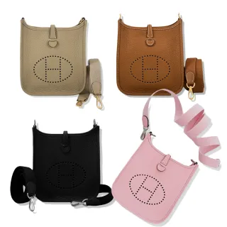 【Hermes 愛馬仕】mini Evelyne TPM 斜背包(多款)