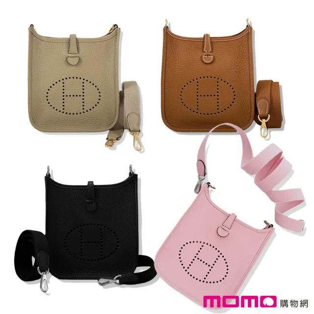 【Hermes 愛馬仕】mini Evelyne TPM 斜背包(多款)