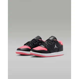 【NIKE 耐吉】運動鞋 休閒鞋 中大童鞋 女鞋 JORDAN COURT CONNECT LOW GS 喬丹 經典 黑粉(IQ6016004)