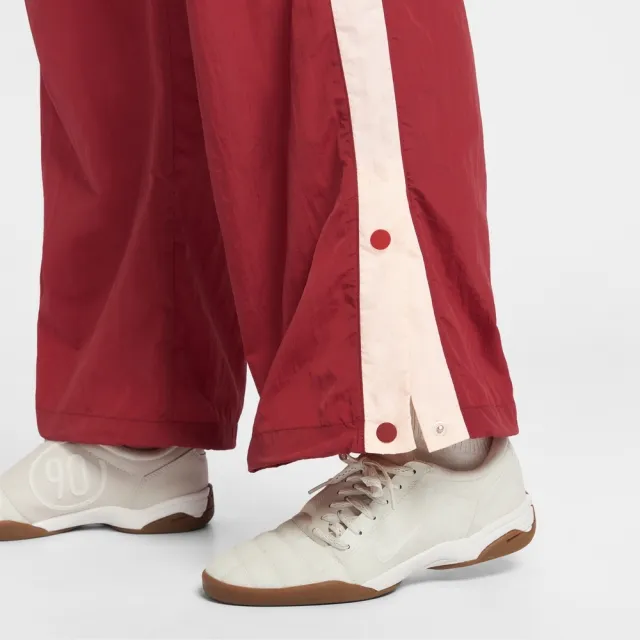 【NIKE 耐吉】長褲 女 AS W NSW PARACHUTE HR PANT 運動 休閒 紅色 (IF0335613)