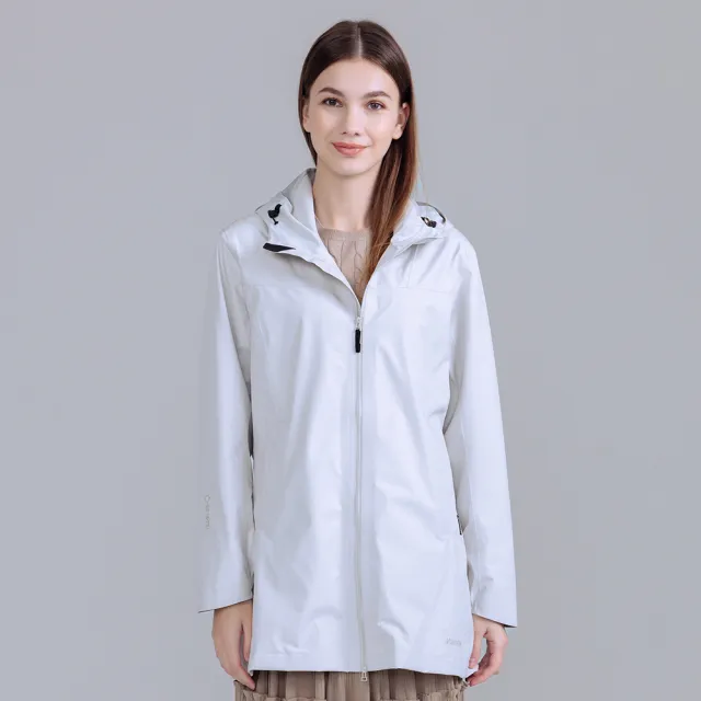 【JORDON 橋登】GORE-TEX 防水機能輕薄風衣(防風/透氣/連帽/輕量/女外套/女大衣)