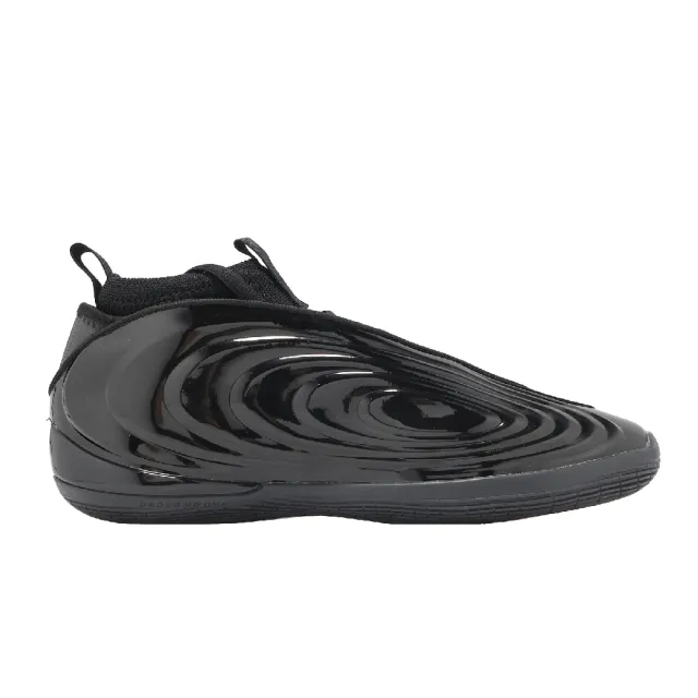 【adidas 愛迪達】籃球鞋 Harden Volume 10 男鞋 HellCat 亮皮 黑 哈登 JR1598