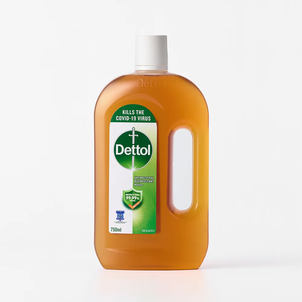 Dettol 消毒藥水750ml(居家清潔/醫療/強效殺菌/除螨除蟲/家居消毒/衣物