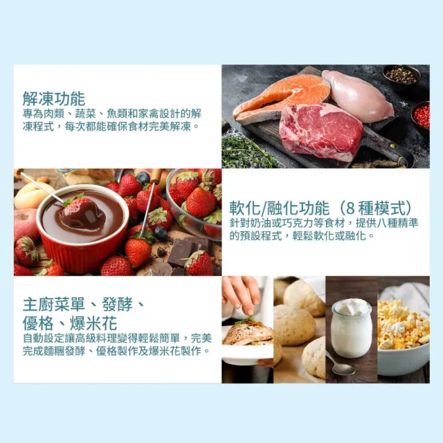 【Whirlpool 惠而浦】20公升燒烤微波爐/烤箱-寧靜藍(MWP203EUT)