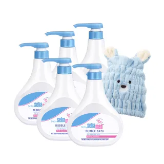 【SEBAMED 施巴】嬰兒泡泡浴露500mlx5入(總代理)