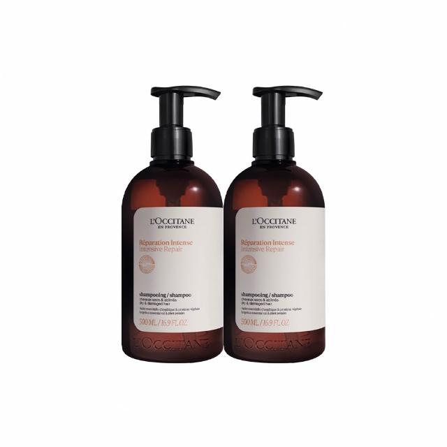 【L’Occitane 歐舒丹】官方直營 明星洗髮雙享組(草本修護洗髮乳500mlx2/洗髮精)