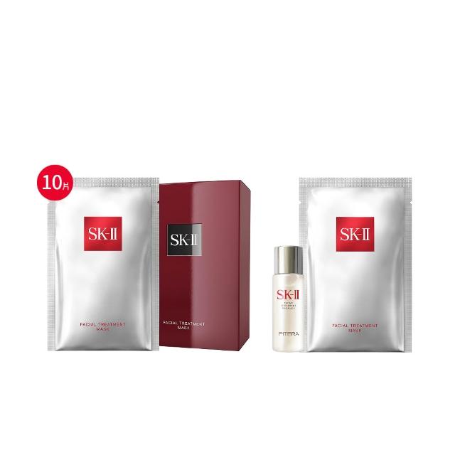 【SK-II官方直營】青春敷面膜10片(前男友面膜/保濕面膜/抗老面膜/緊緻/雙11)