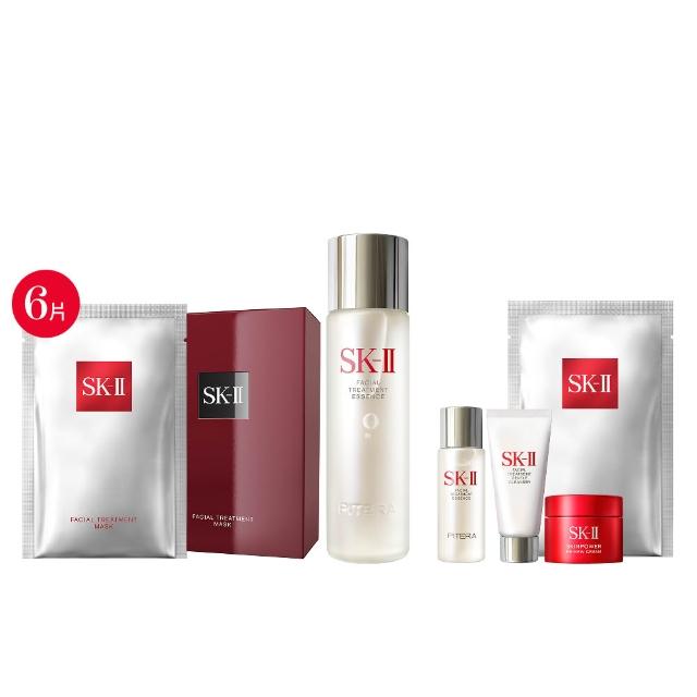 【SK-II】青春面膜雙重組(青春露160ml＋面膜6片)