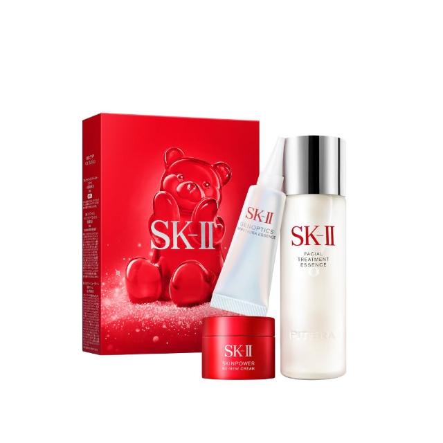 SK-II 晶透奇肌為專櫃級保養品，專為提升肌膚透亮度與保濕力設計，適合所有膚質使用。多入組裝，價效比高，是日常保養的必備選擇。