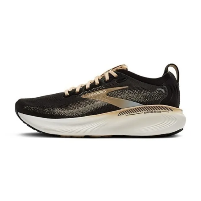 【BROOKS】Adrenaline GTS 25 男 慢跑鞋 跑鞋 路跑 黑 橘(1104541D071)