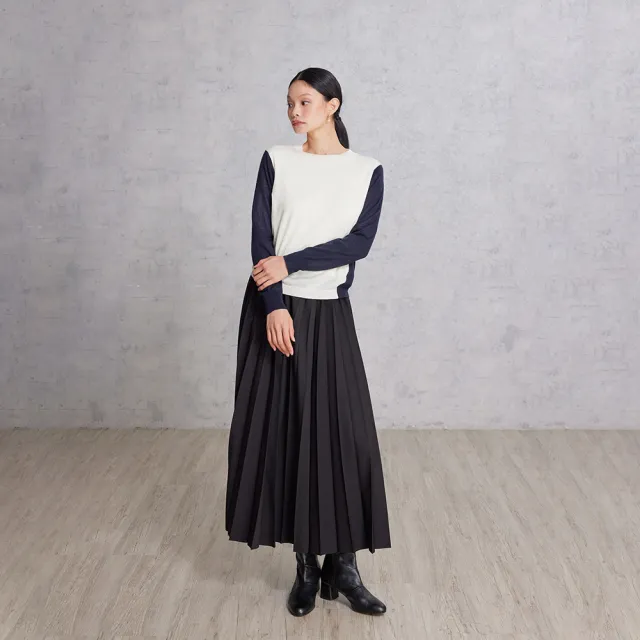 【giordano ladies】25FW 前衩長版上衣(02355567)