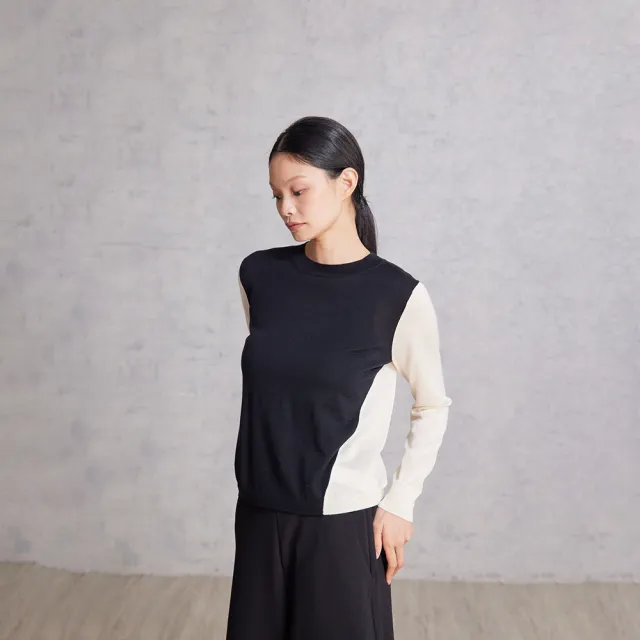 【giordano ladies】25FW 前衩長版上衣(02355567)