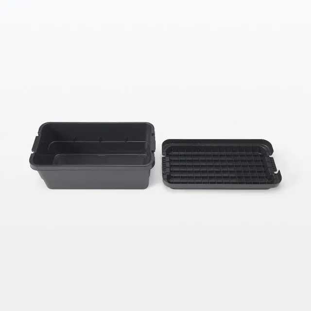 【MUJI 無印良品】耐壓收納箱/特大 約70L(2入組)