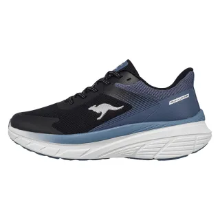 【KangaROOS】超輕量慢跑鞋 男鞋 運動鞋 RUN LUNAR 2  黑 KM52200