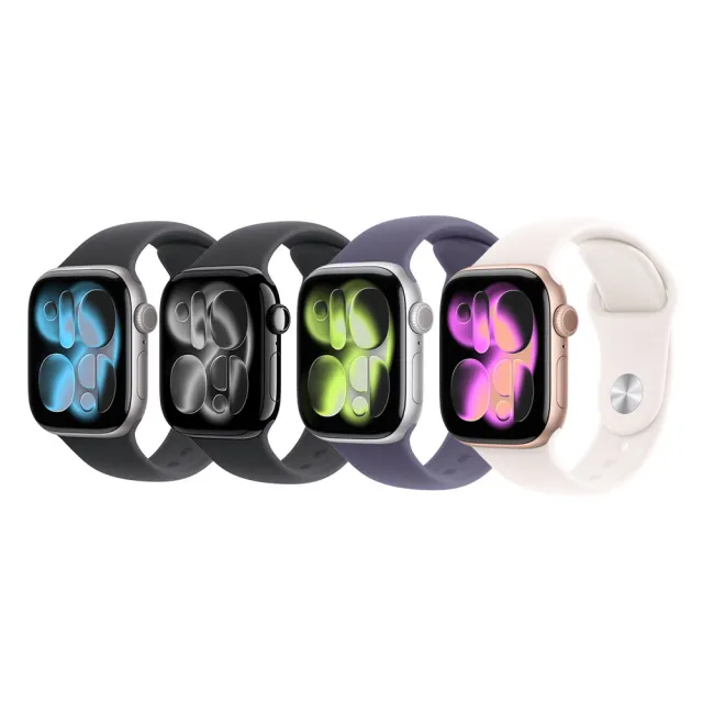 【Apple】Watch Series 11 42公釐鋁金屬錶殼搭配運動型錶帶(GPS版)