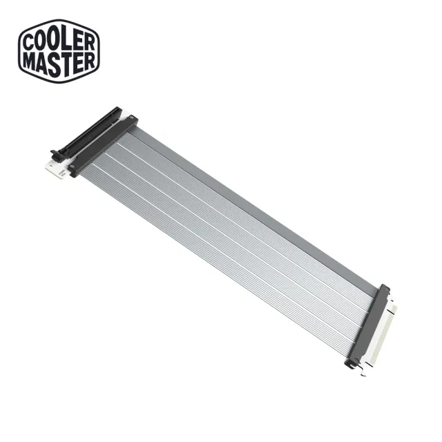 【Cooler Master 酷碼】MASTERACCESSORY PCIE 5.0 X16 延長線 - 300MM 白色