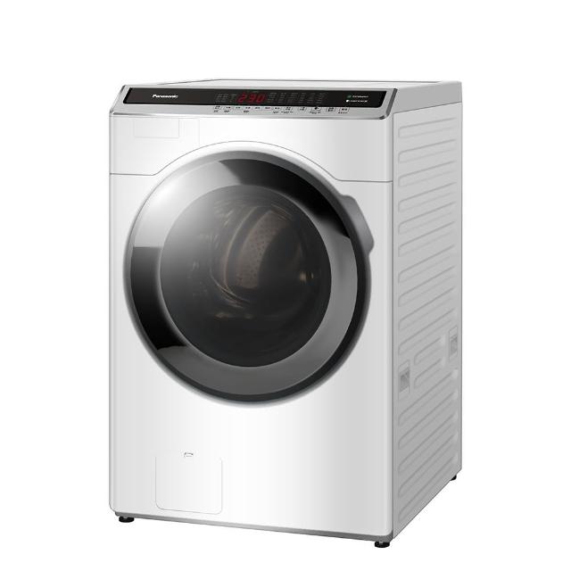 【Panasonic 國際牌】58H快配★19公斤IOT智慧聯網洗脫烘滾筒洗衣機-晶鑽白(NA-V190MDH-W)