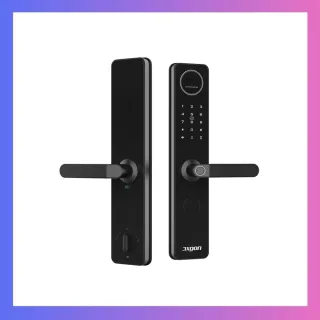 【AXGON】G1-100K 人臉辨識八合一電子鎖(人臉│指紋│卡片│密碼│鑰匙│APP│NFC/含安裝)