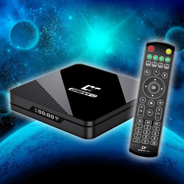【夢想數位】DreamTV 夢想盒子12代(8K AI智慧旗艦電視盒 4+64G安卓機上盒 語音數位 小雲 易播 藍圖)