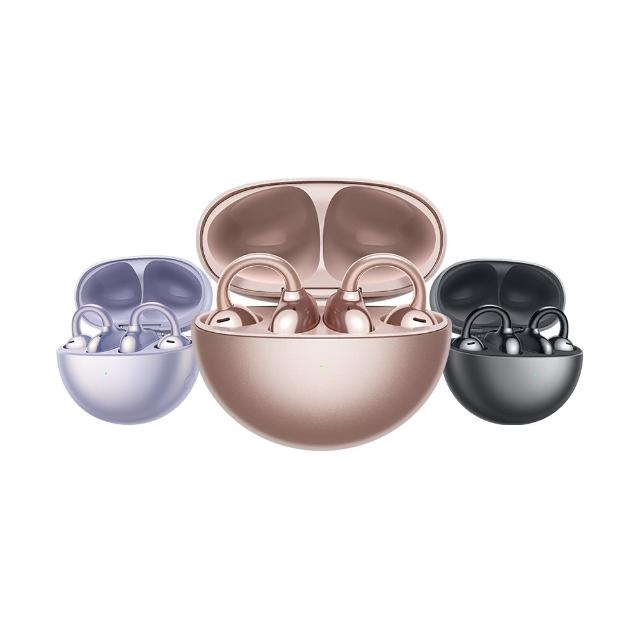 【HUAWEI 華為】FreeClip Dove 藍芽耳機(黑/紫/玫瑰金)