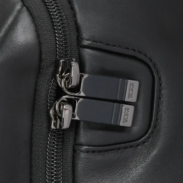 【TUMI】Alpha Brief Pack 15 吋筆電皮革商務後背包 - 黑色(TUMI 官方旗艦店)