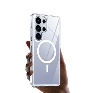 【ZA 喆安】無套手感柔軟透明防摔磁吸手機保護殼 S26/25/24 +/Ultra 適用三星Samsung Galaxy