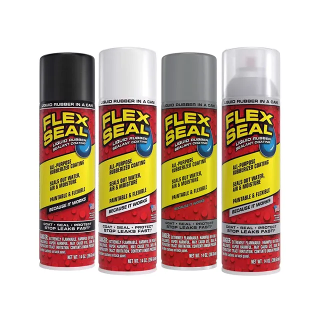 【FLEX SEAL】FLEX SEAL 飛速防水填縫噴劑 多色(止漏劑／396 g)