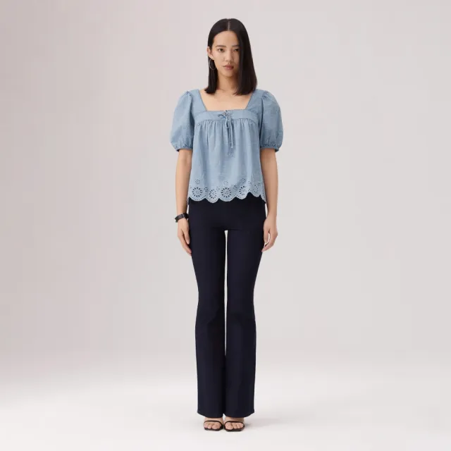 【LEVIS】726™ 高腰 喇叭褲 Cool系列 涼感牛仔褲 高腰牛仔褲 女生牛仔褲 熱賣單品 A3410-0189
