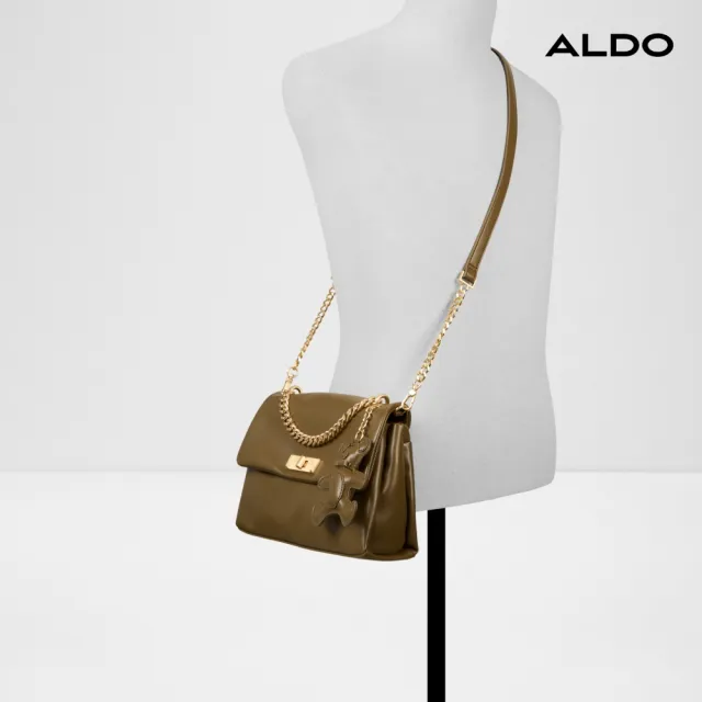 【ALDO】KATEBAG-輕奢雲朵肩背包/斜背包(橄欖綠色)