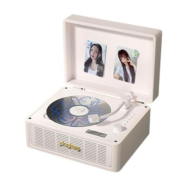 YIZ藝匠 CD播放機 CDPlayer 復古不傷碟（環繞聲場 雙向藍牙 送收納包+遙控器+磁吸粒+試聽碟）