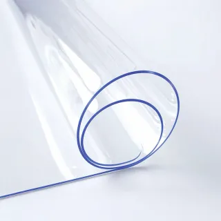 旭沐選物 透明桌墊40*60cm 厚1.5mm 防水防油 圓角切割(透明桌墊 軟玻璃桌墊 PVC桌墊 塑膠桌墊)