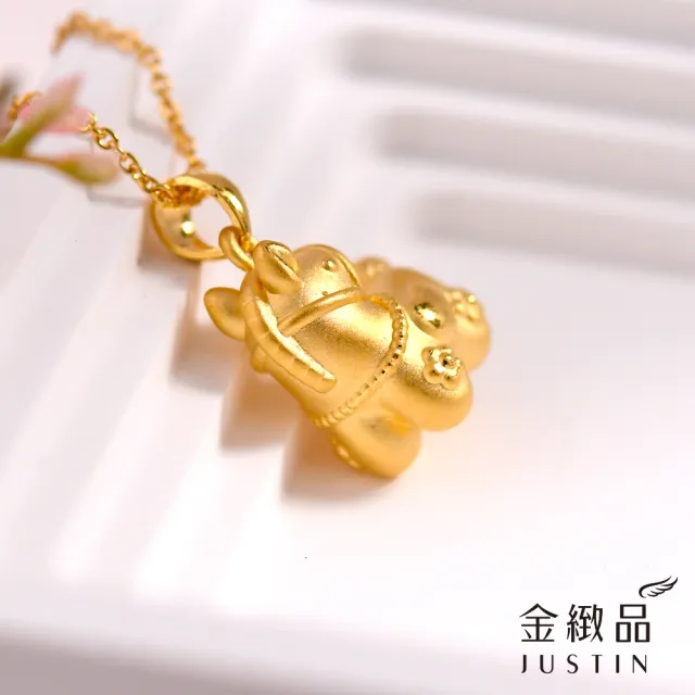 【金緻品】黃金墜子 回眸俏馬 0.71錢 可愛小馬 馬年 生肖馬 馬墜 3D立體 硬金黃金 9999純金墜飾